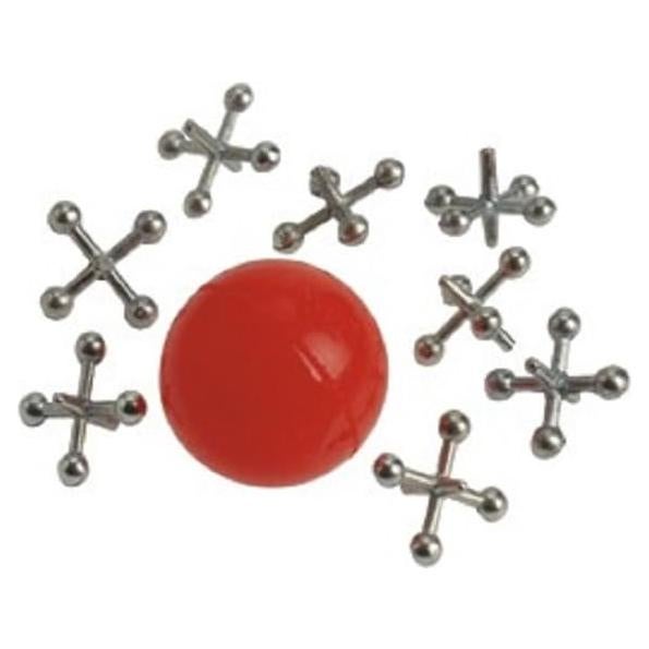Juego de Mini Metales Jacks y Pelota US Toy 9 Piezas