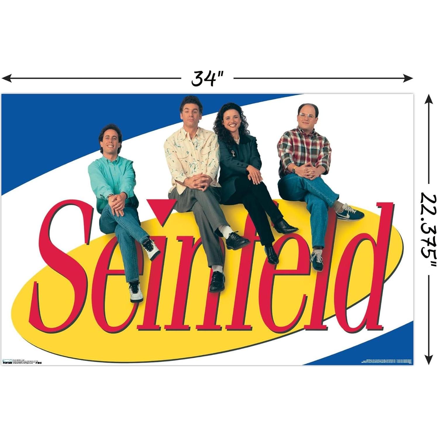 Póster de Pared Trends International Seinfeld 86.36x56.83cm