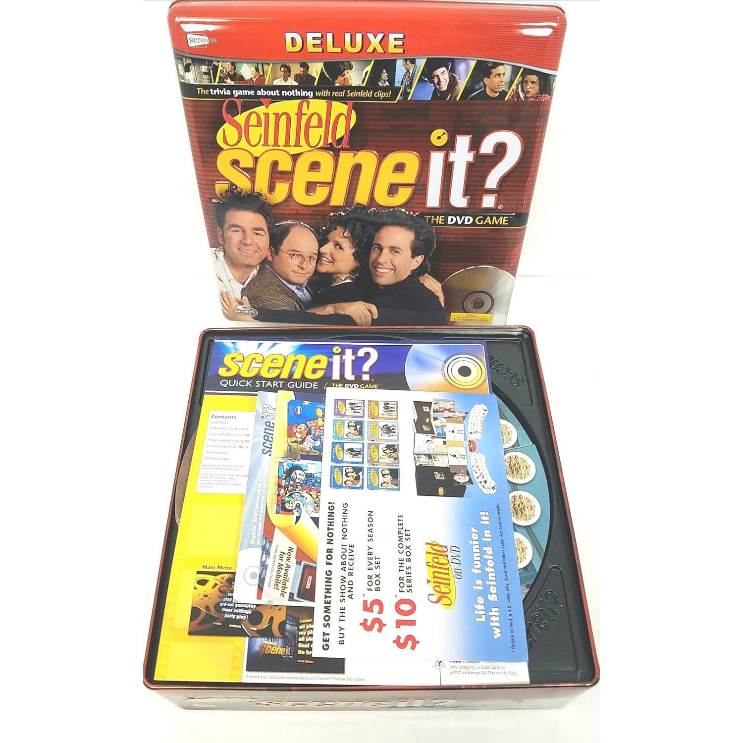 Juego de mesa de trivia Scene It? Seinfeld Deluxe 348.7g