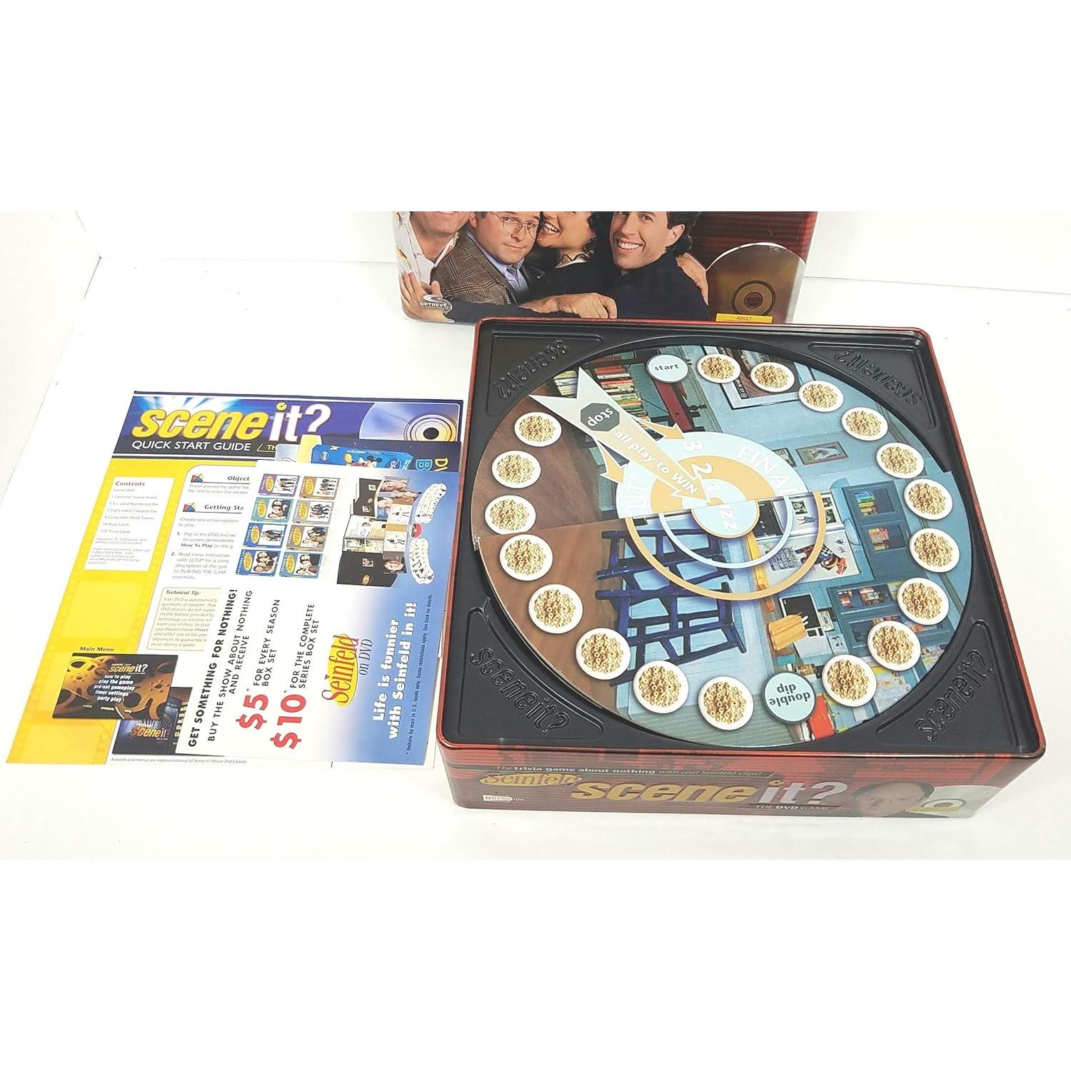 Juego de mesa de trivia Scene It? Seinfeld Deluxe 348.7g
