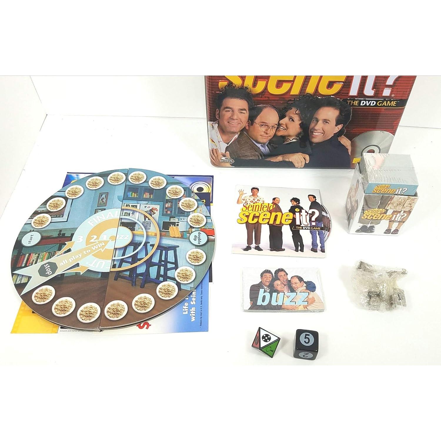Juego de mesa de trivia Scene It? Seinfeld Deluxe 348.7g