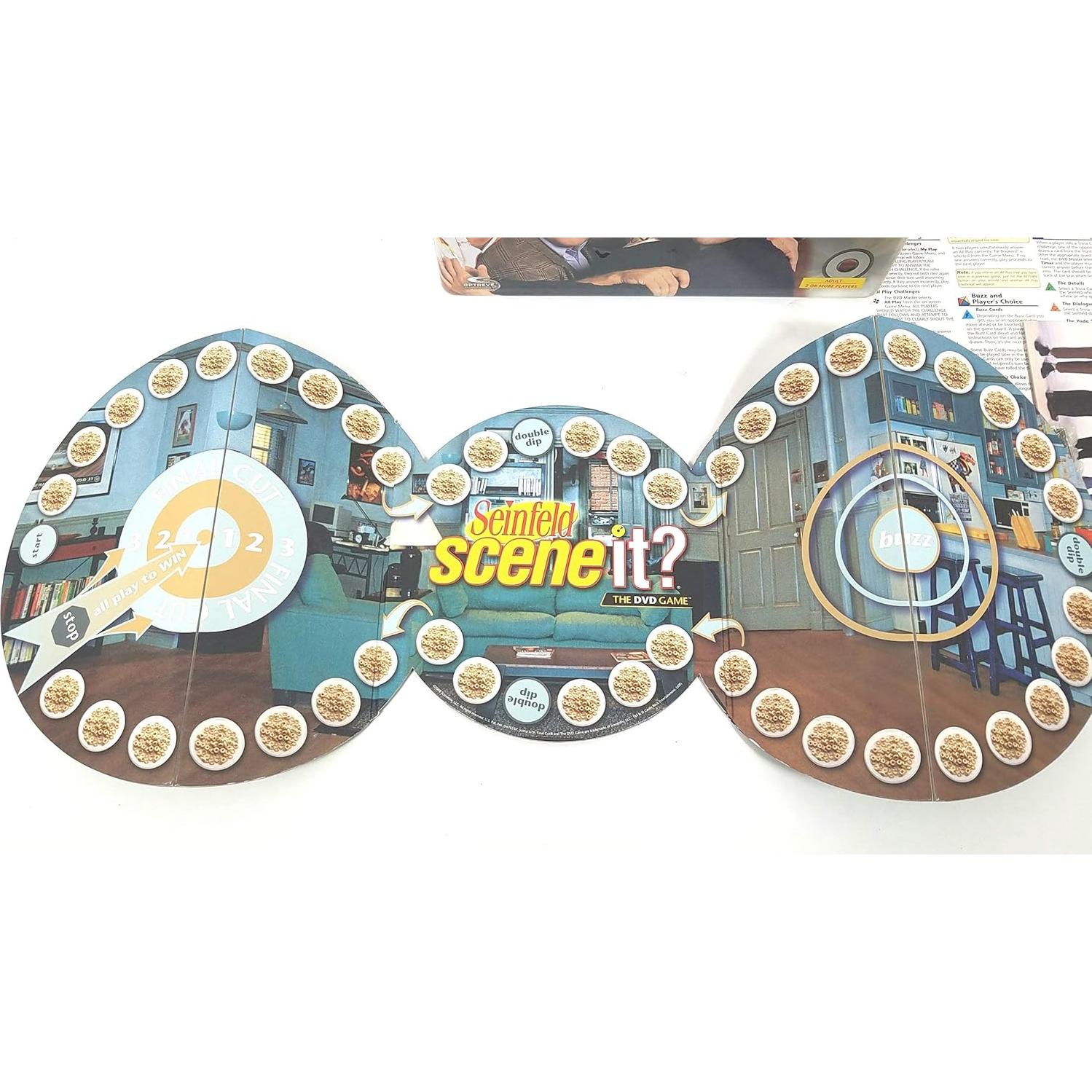 Juego de mesa de trivia Scene It? Seinfeld Deluxe 348.7g