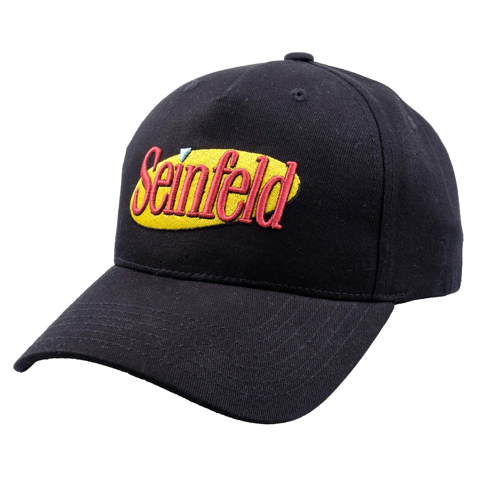 Gorra de béisbol ajustable Concept One Seinfeld negra