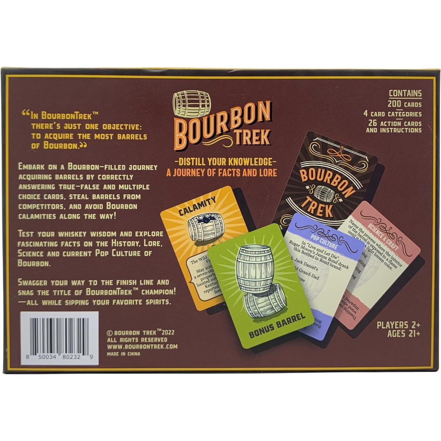 Juego de Trivia Bourbon Trek - Regalo para Amantes del Whisky