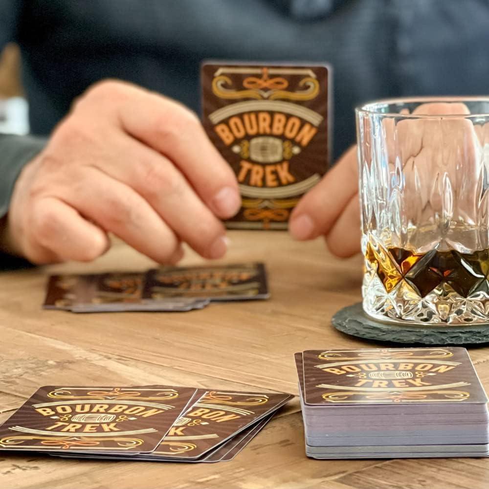 Juego de Trivia Bourbon Trek - Regalo para Amantes del Whisky