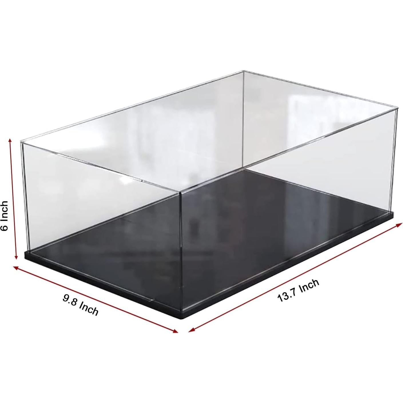 Caja de Exhibición Acrílica Wanlian 34.8x24.9x15.2 cm para Coleccionables