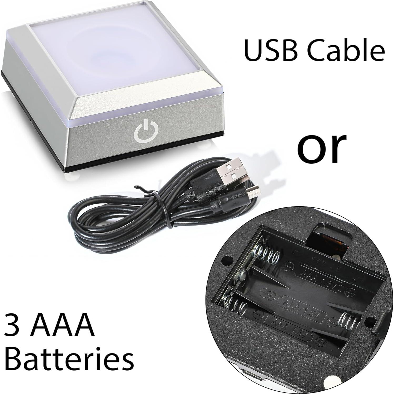 Bola de Cristal 3D YU FENG Sistema Solar con Luz LED 5,98 cm