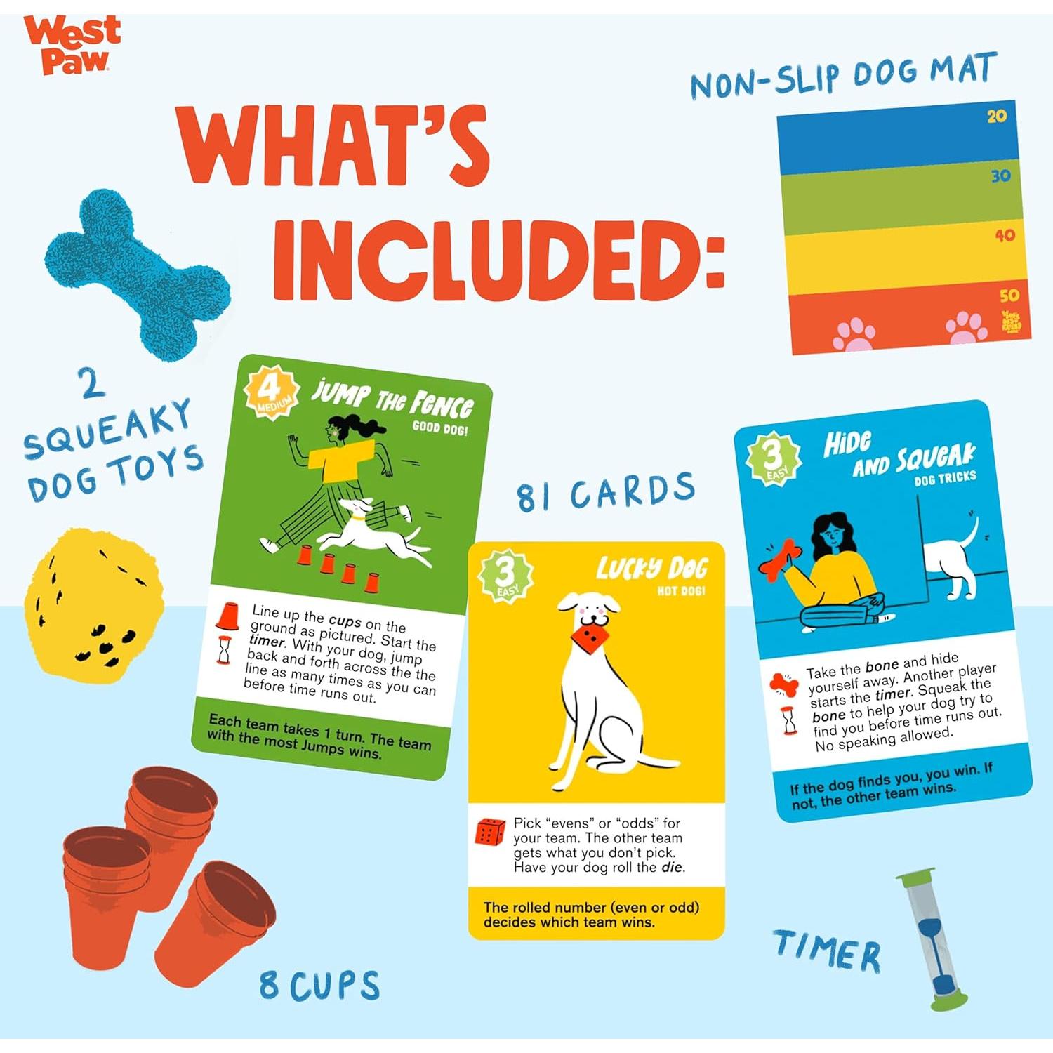 Juego de Mesa Familiar West Paw para Entrenamiento Canino