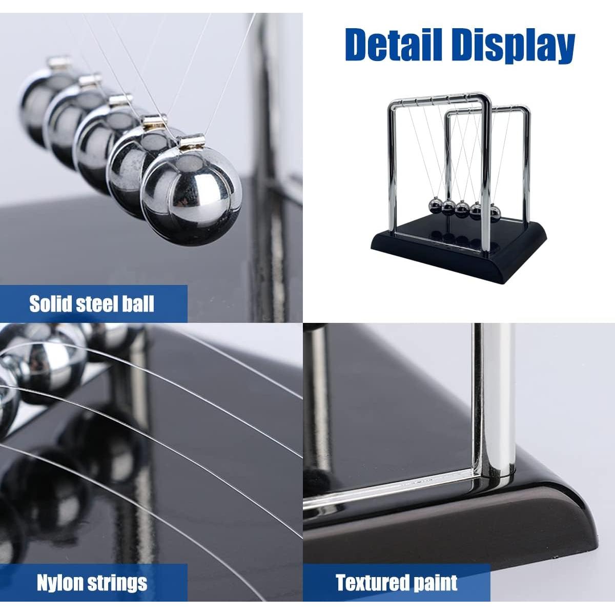 Péndulo de Newton BEWITU con 5 Bolas - Juguete Educativo