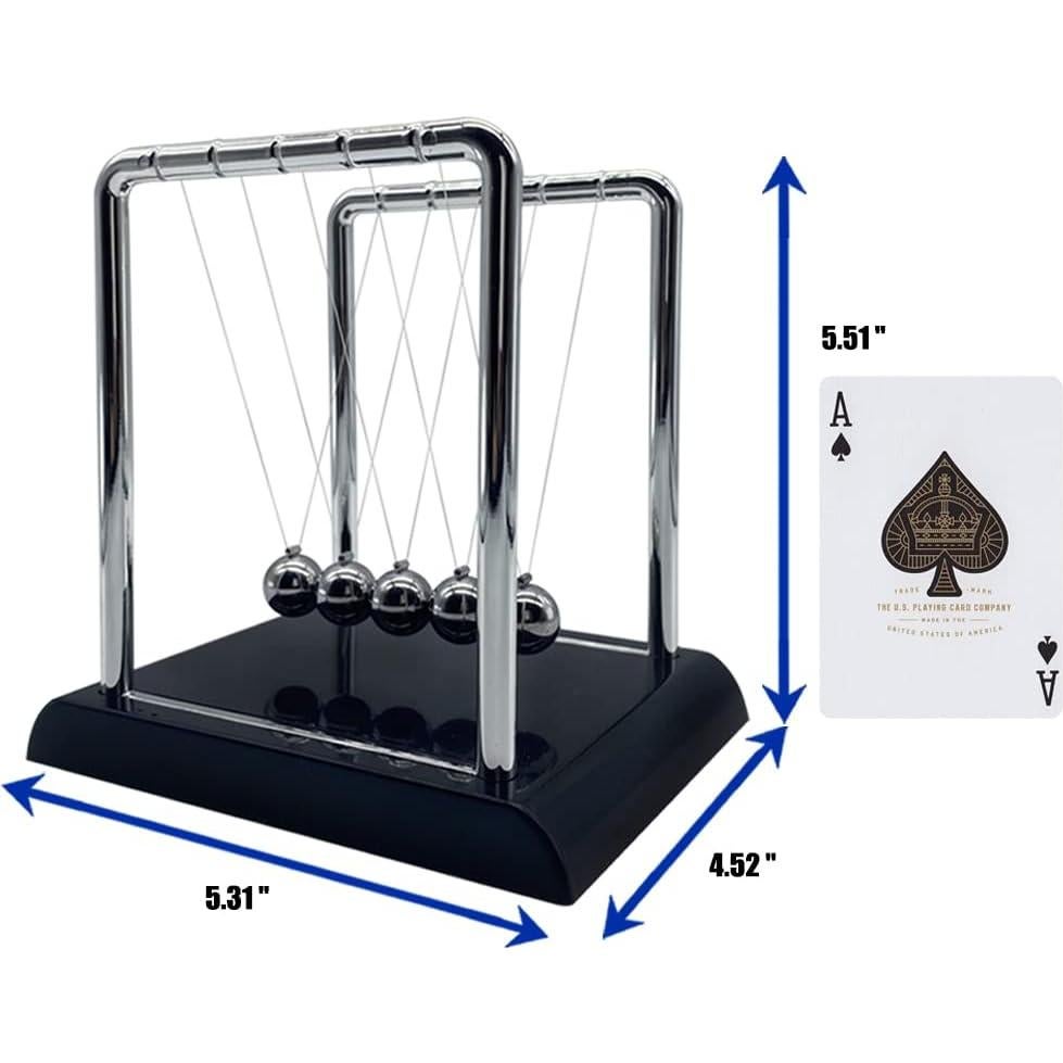Péndulo de Newton BEWITU con 5 Bolas - Juguete Educativo