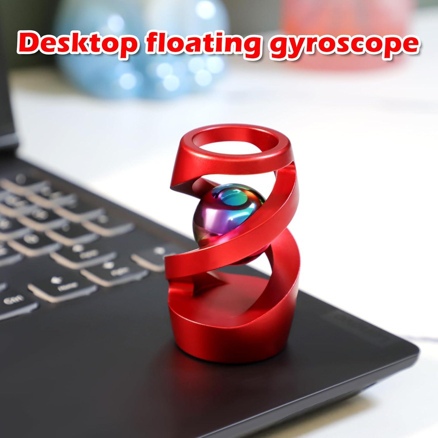 Juguete de escritorio cinético giratorio SAP-01 Rojo 3.99x6.58cm
