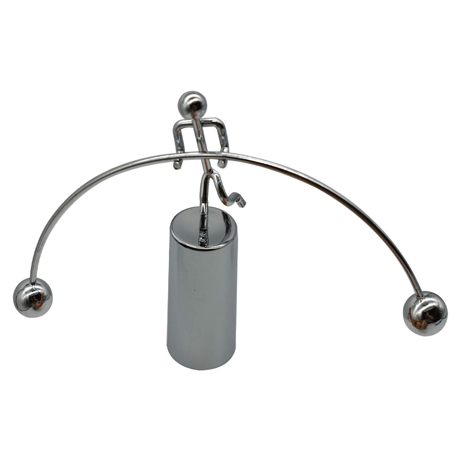 Juguete de Física de Equilibrio Maydahui Hombre de Acero 11.9x18cm