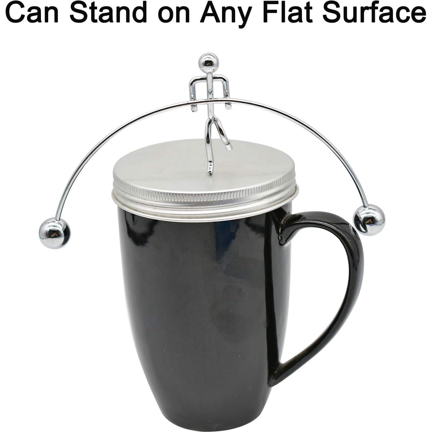 Juguete de Física de Equilibrio Maydahui Hombre de Acero 11.9x18cm