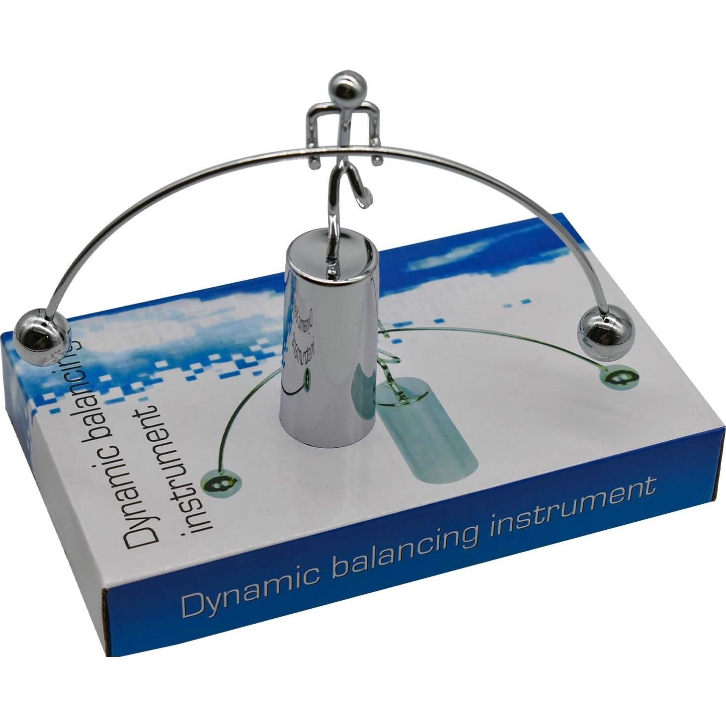 Juguete de Física de Equilibrio Maydahui Hombre de Acero 11.9x18cm