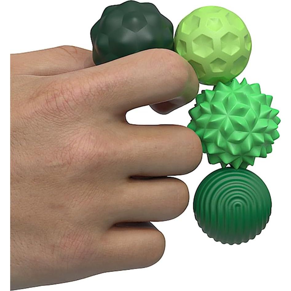 Bolas Magnéticas Antiestrés de Silicona - 8 Piezas Verde