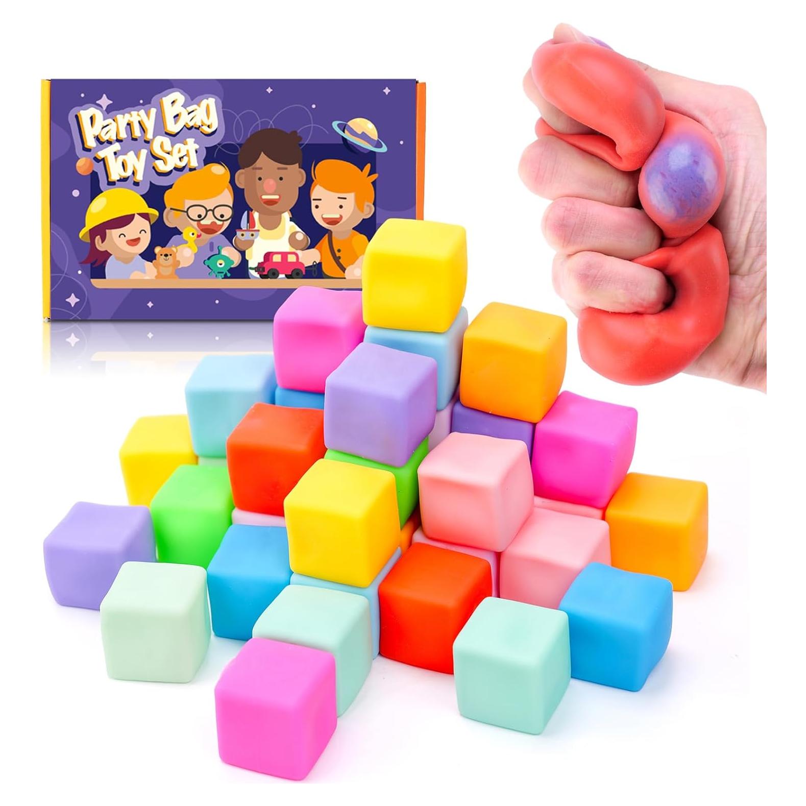 72PCS Cubos de Estrés Cambiantes de Color YAKHAN - Portátiles