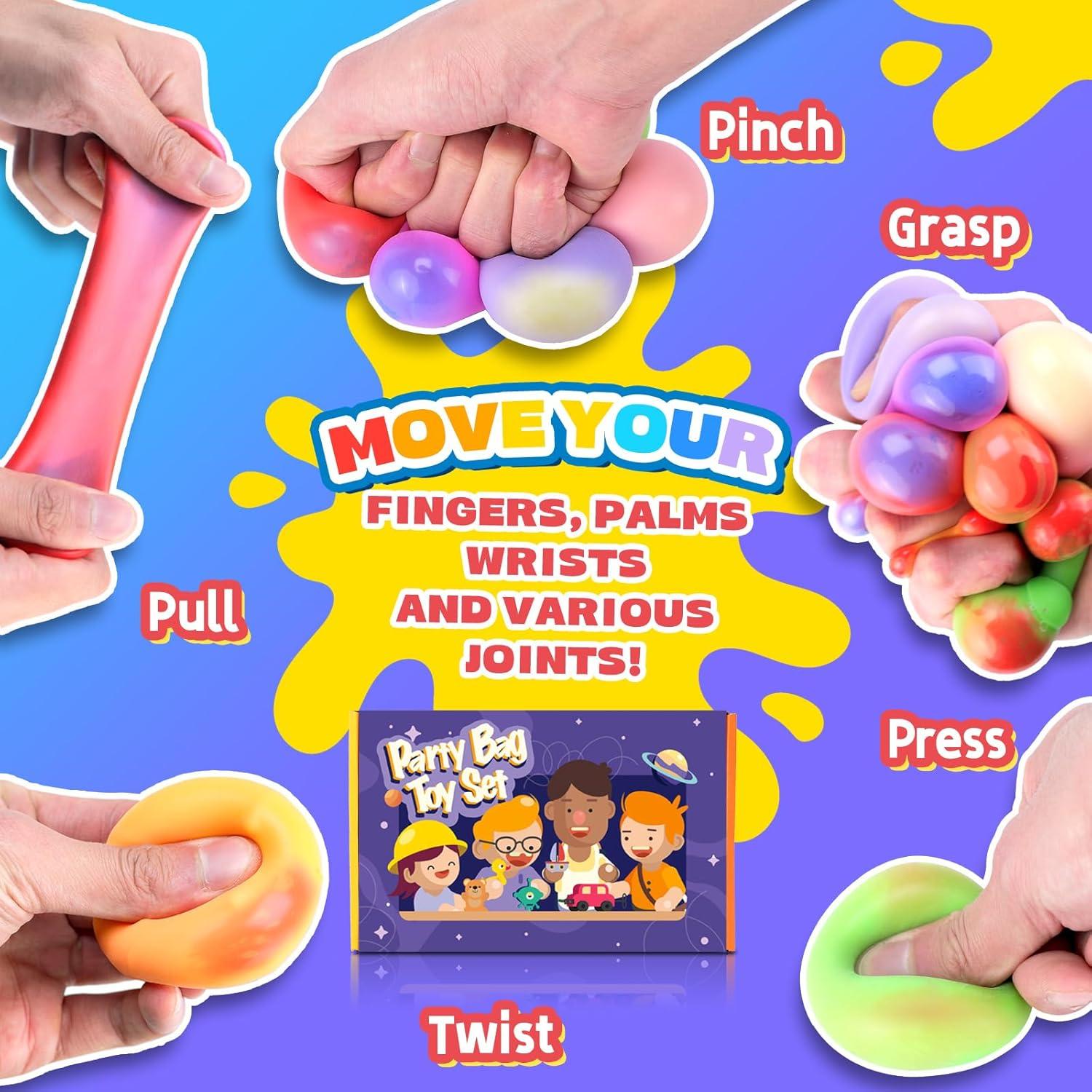 72PCS Cubos de Estrés Cambiantes de Color YAKHAN - Portátiles