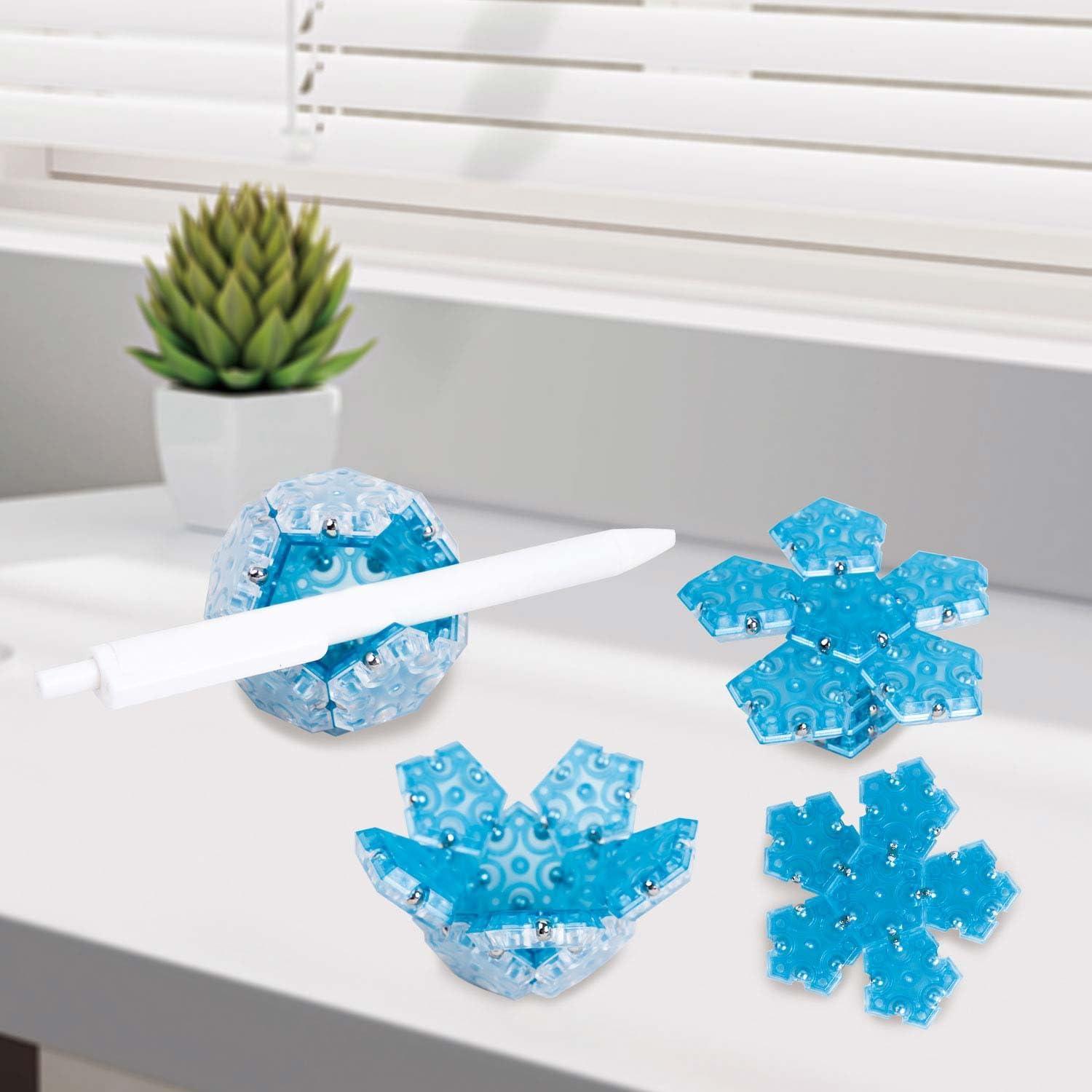 Juguete Antiestrés Magnético TITROT - Set 12 Piezas Azul Cielo