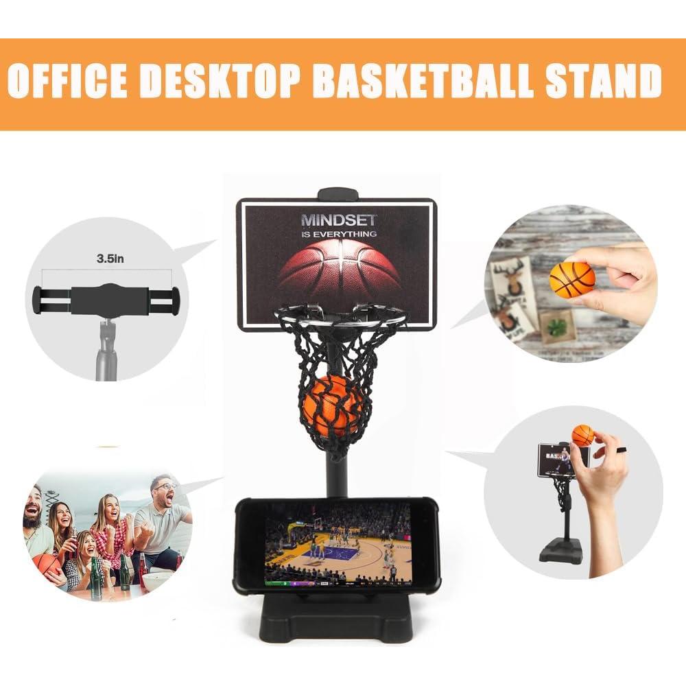 Mini Aro de Baloncesto de Escritorio GYSH - Soporte Ajustable