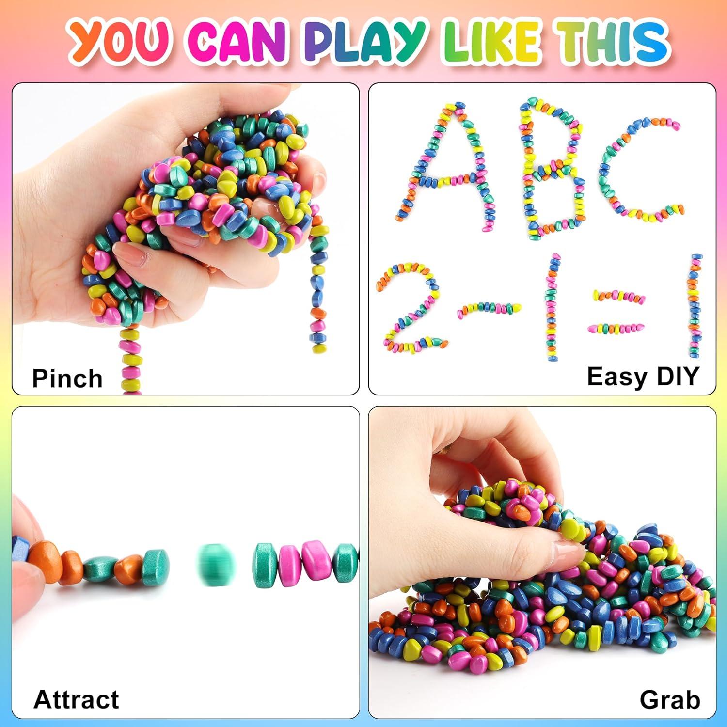 550 Piezas Masilla de Ferrita Antiestrés Boxgear 320g