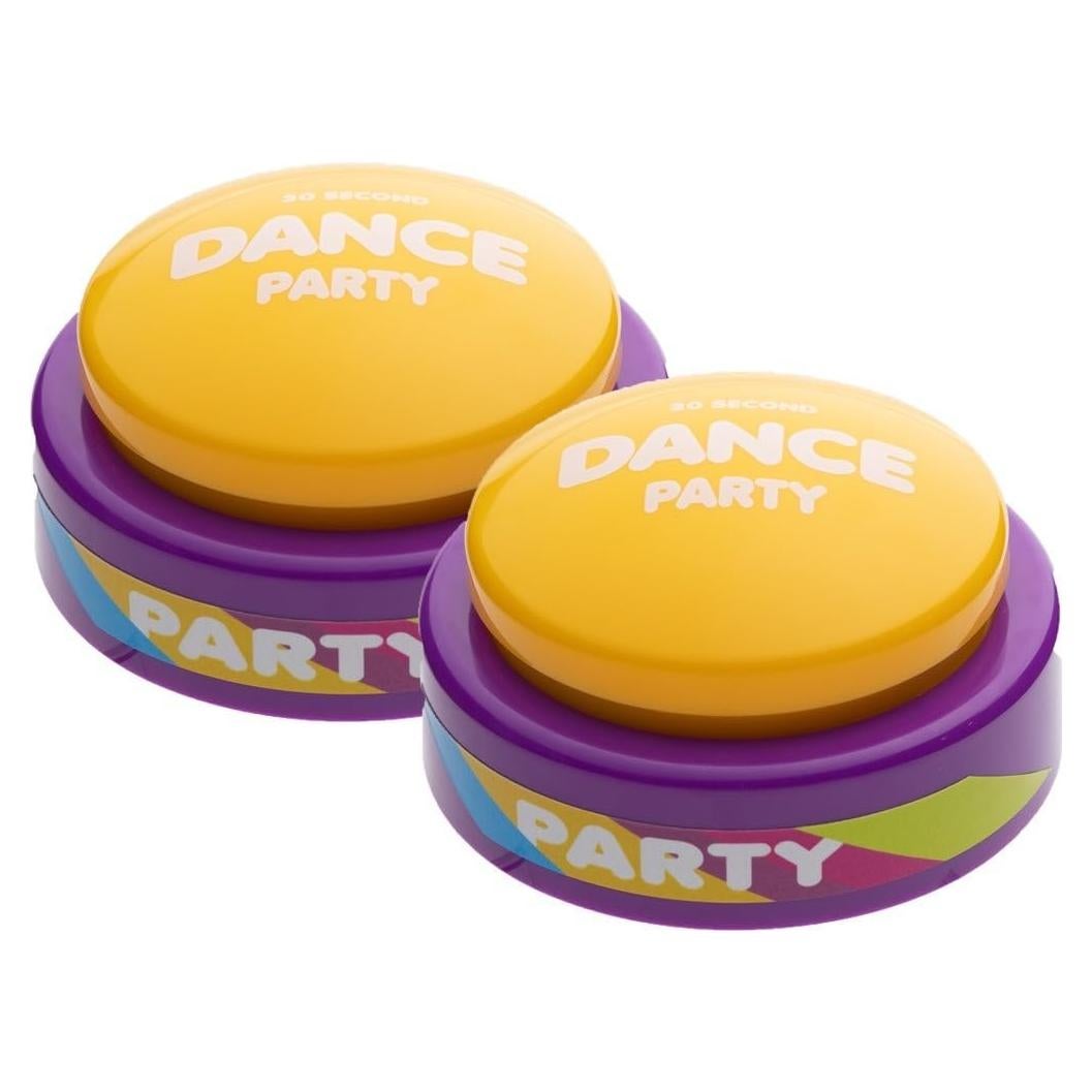 Botón de Fiesta de Baile 30 Segundos - 2 Unidades