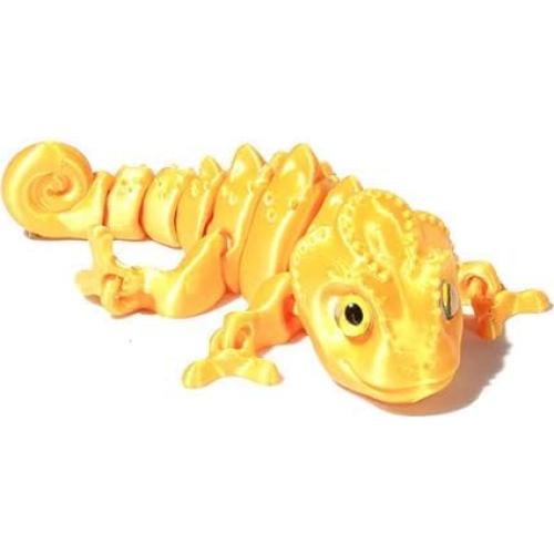 Camaleón Impreso en 3D Jorkei 4 Piezas Multicolor Antiestrés