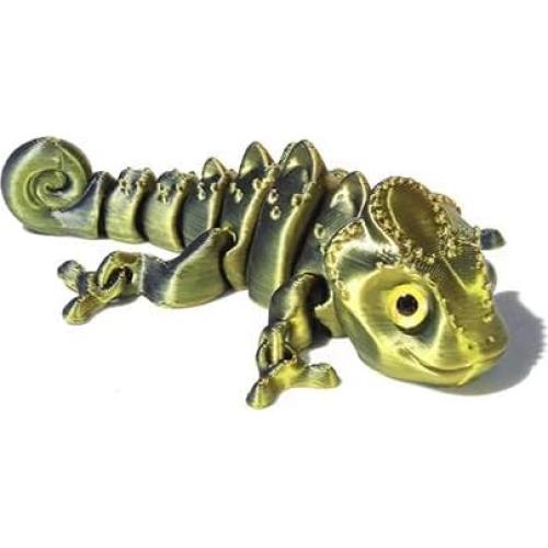 Camaleón Impreso en 3D Jorkei 4 Piezas Multicolor Antiestrés