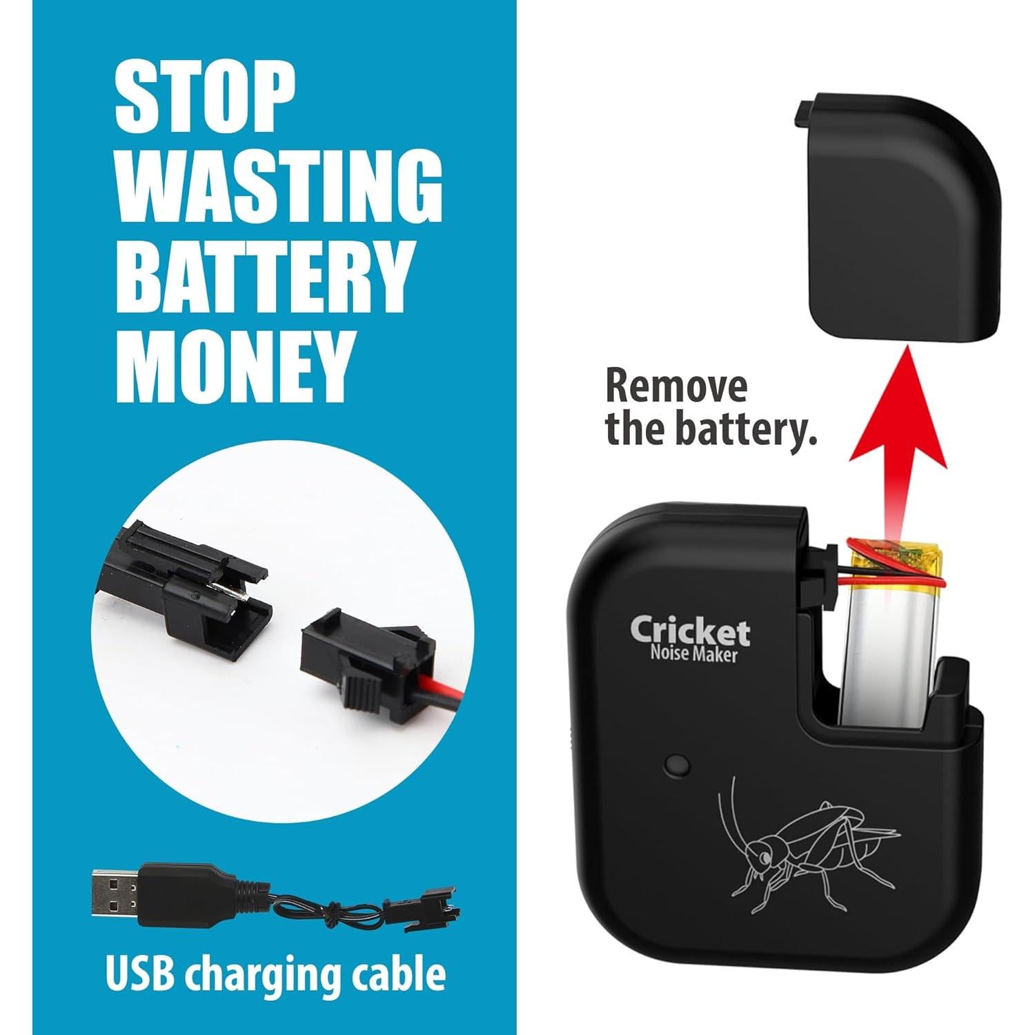 Hacedor de Ruido de Broma Bokai con Control Remoto Recargable