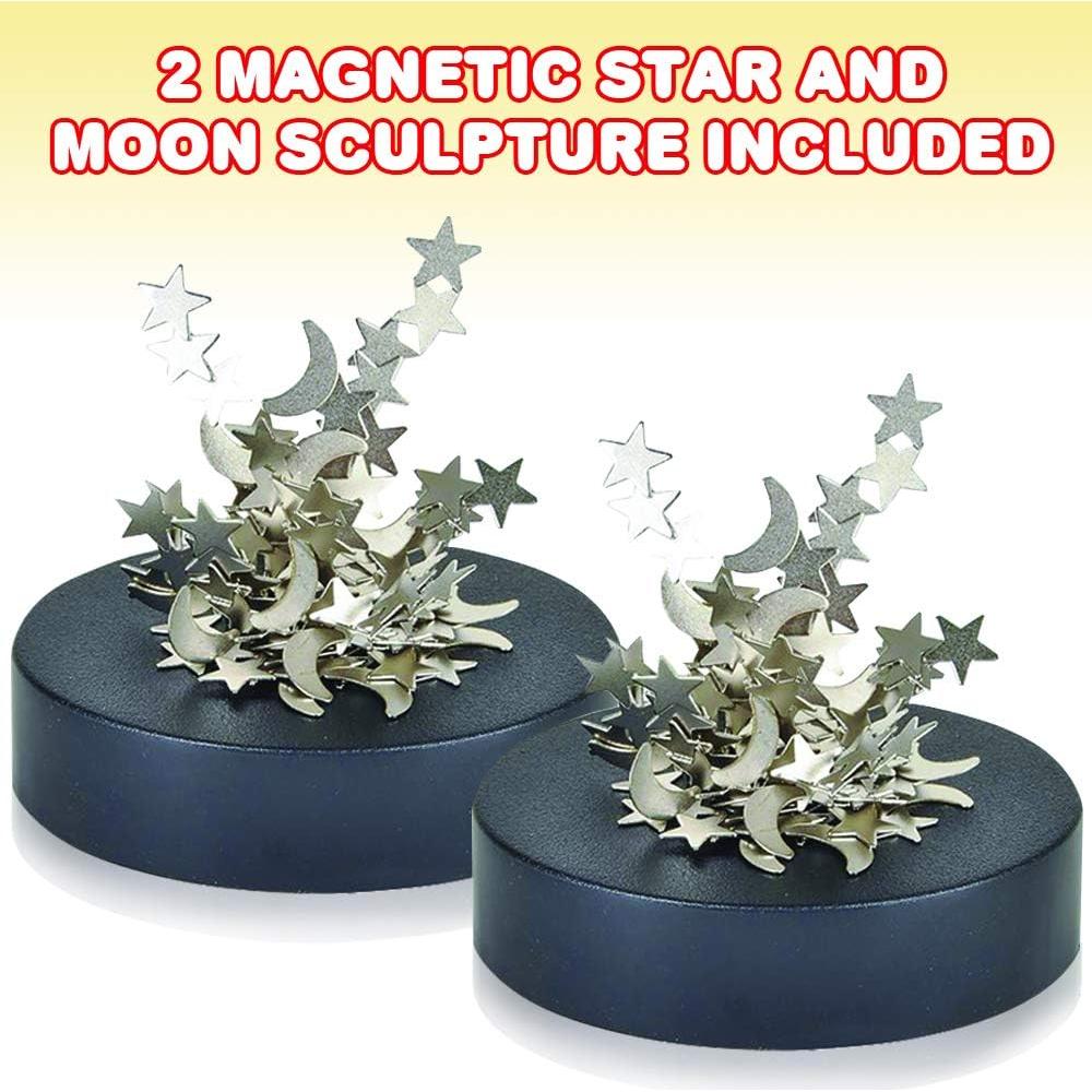 Escultura Magnética Lunas y Estrellas ArtCreativity - Juego de 2