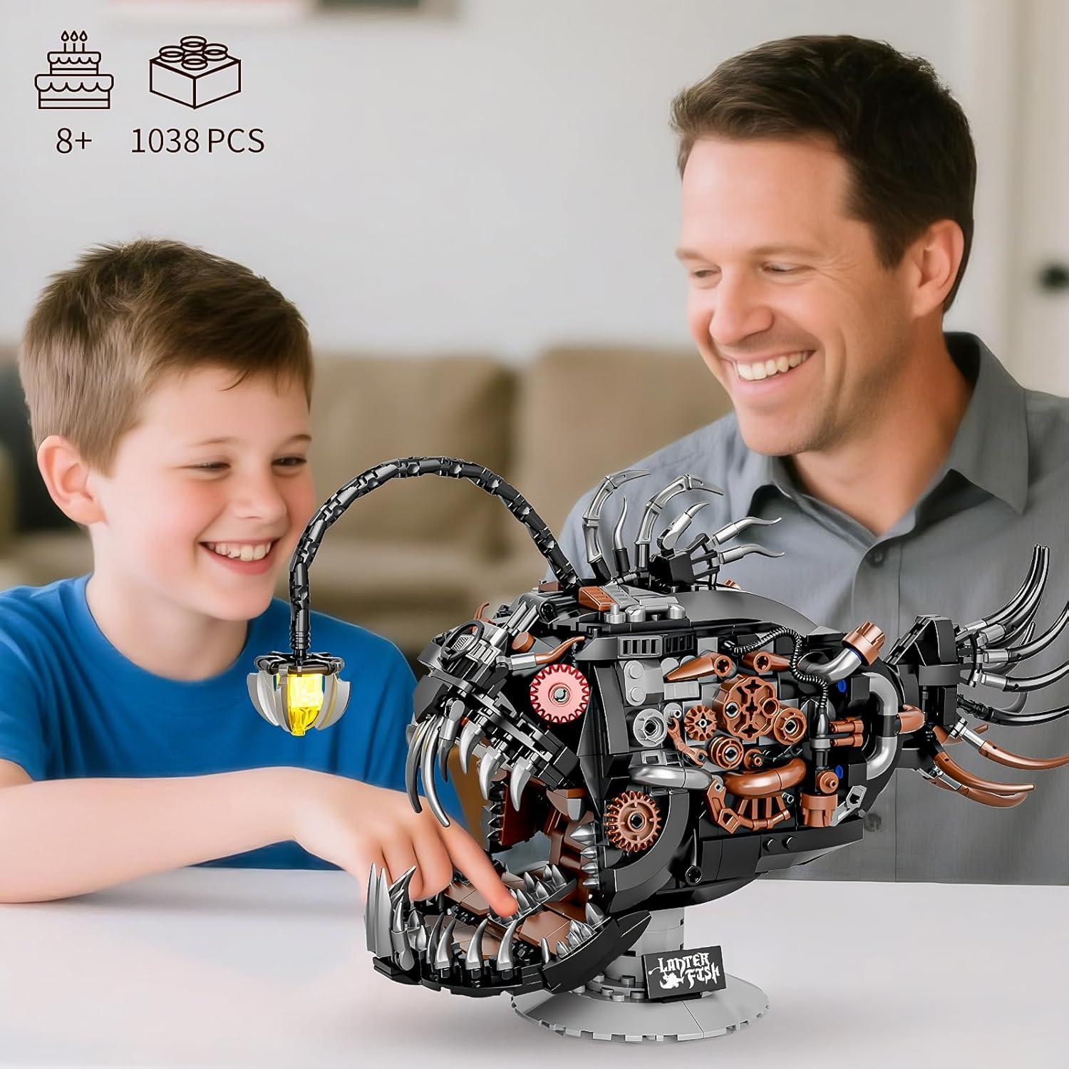 Juego de Construcción Pez Mecánico BNG 1038 Piezas