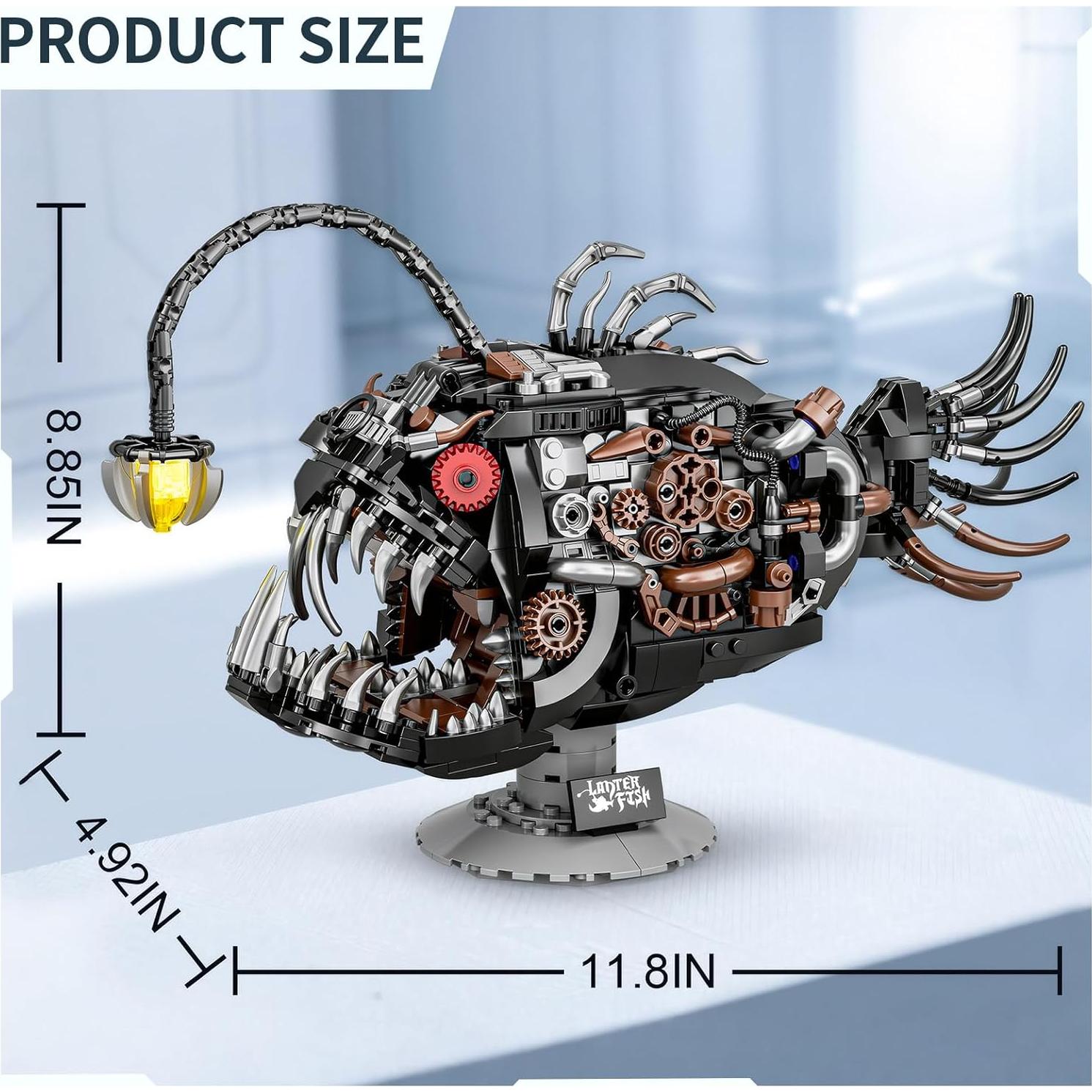 Juego de Construcción Pez Mecánico BNG 1038 Piezas