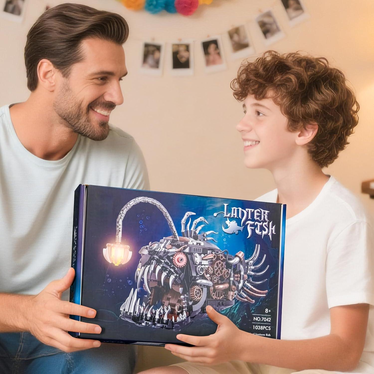 Juego de Construcción Pez Mecánico BNG 1038 Piezas