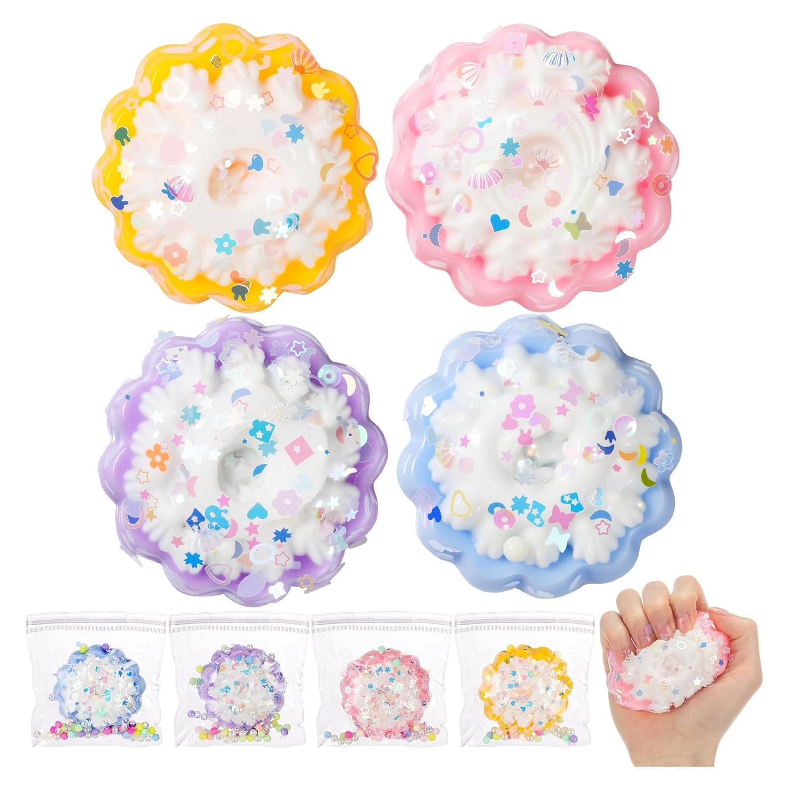 Set de Juguetes Antiestrés Taba Pickmesh 4 Piezas Colorido