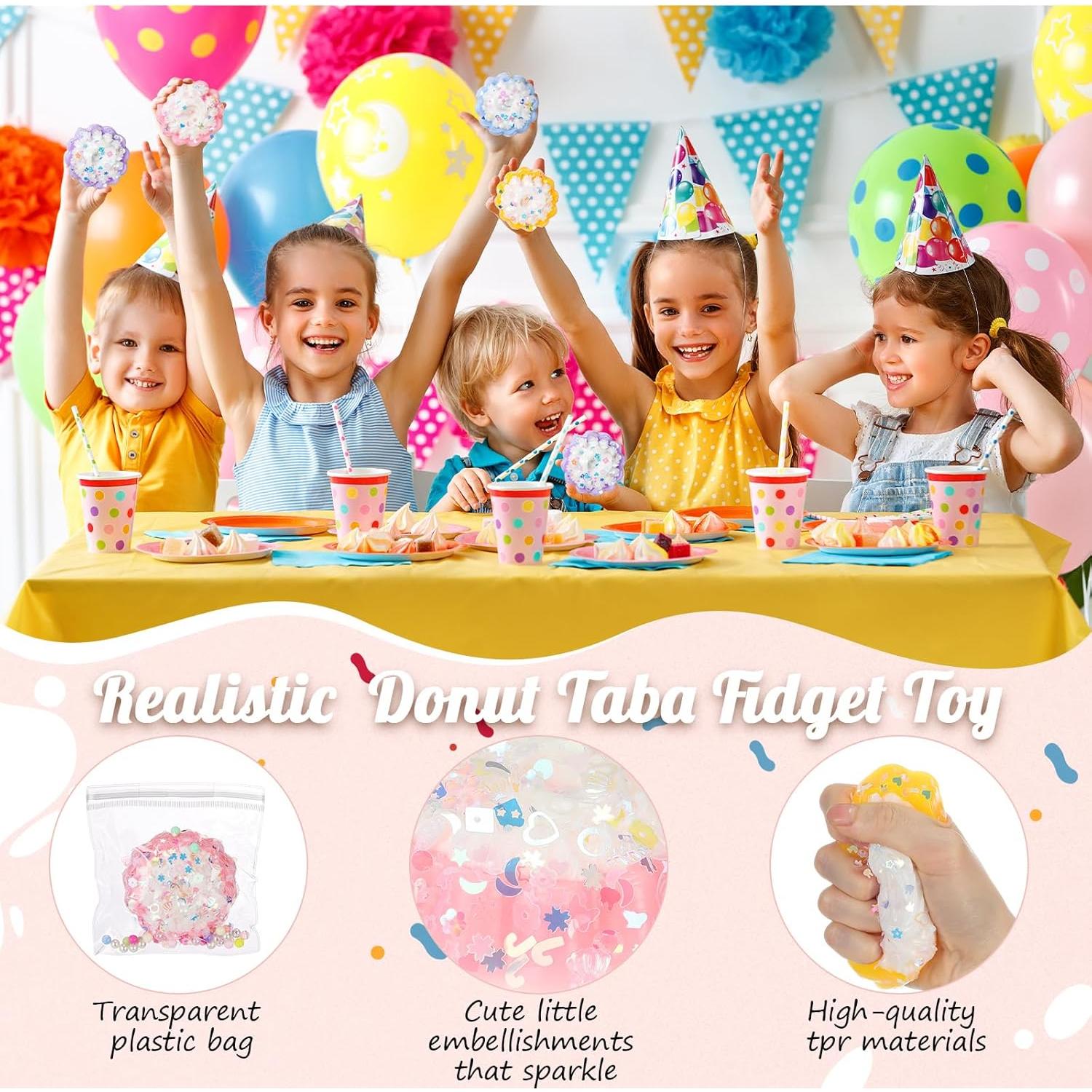 Set de Juguetes Antiestrés Taba Pickmesh 4 Piezas Colorido