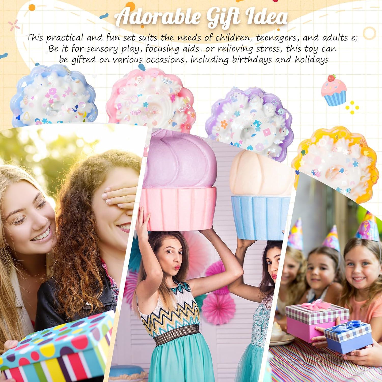 Set de Juguetes Antiestrés Taba Pickmesh 4 Piezas Colorido