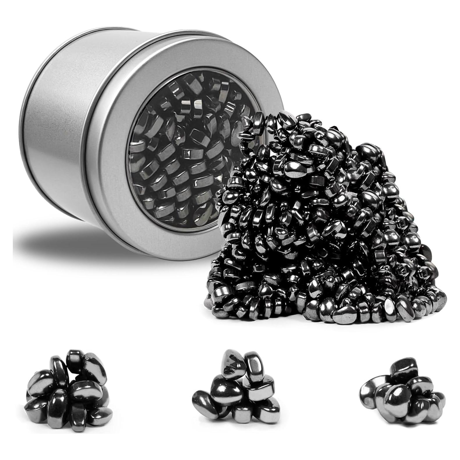 Masilla Magnética de Ferrita Luckyrao - 500 Bolas Antiestrés