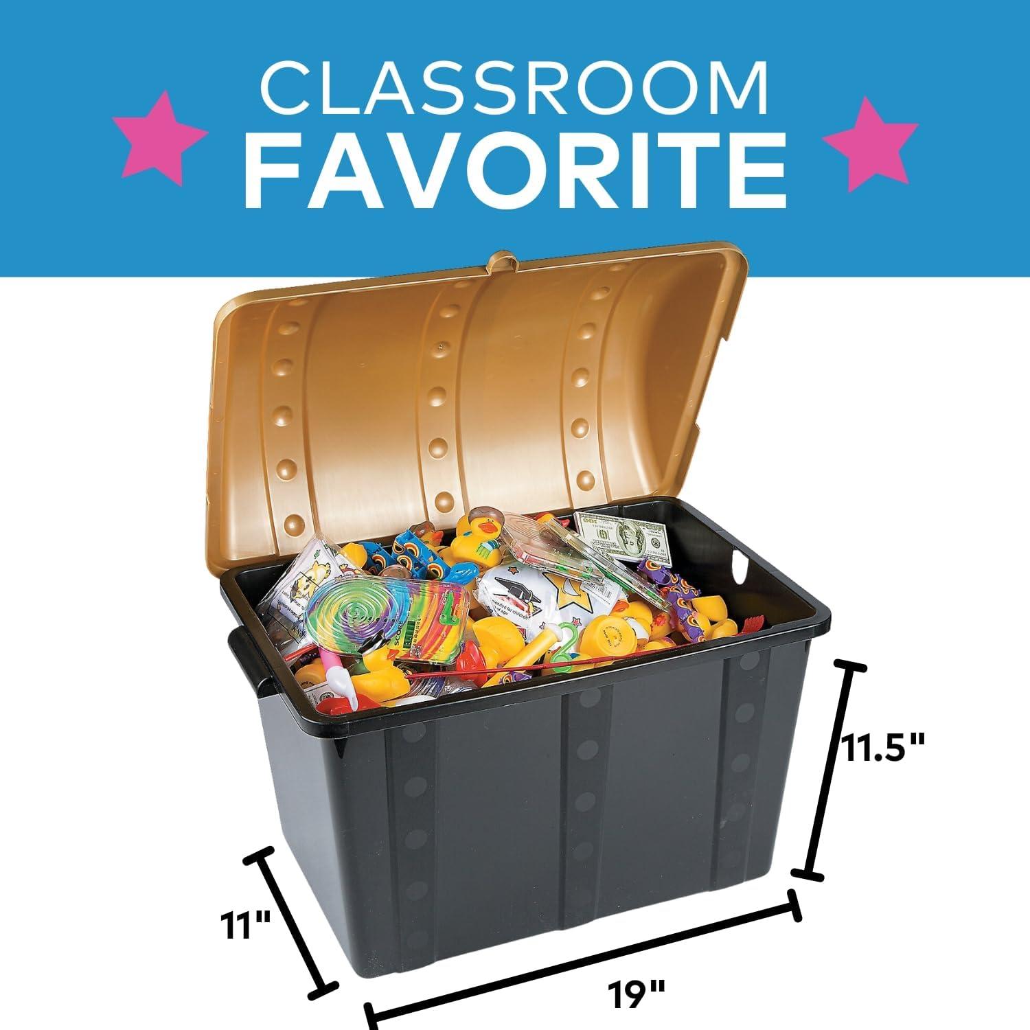 Cofre del Tesoro Grande Fun Express - Almacenamiento Juguetes 48x29x28 cm