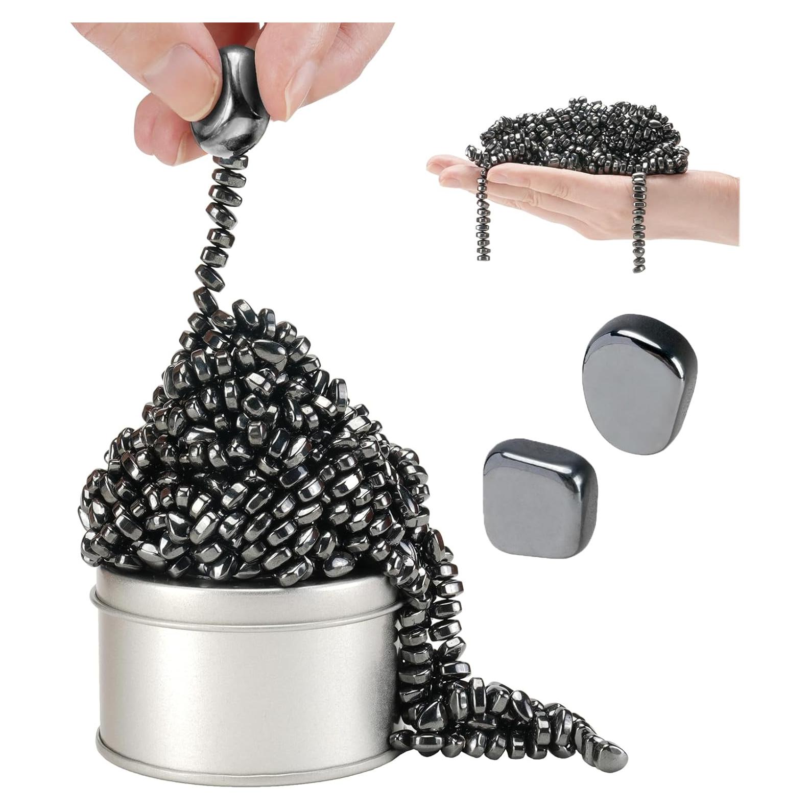 Bolas Magnéticas LECTRUS 600 PCS Juguete Antiestrés Negro