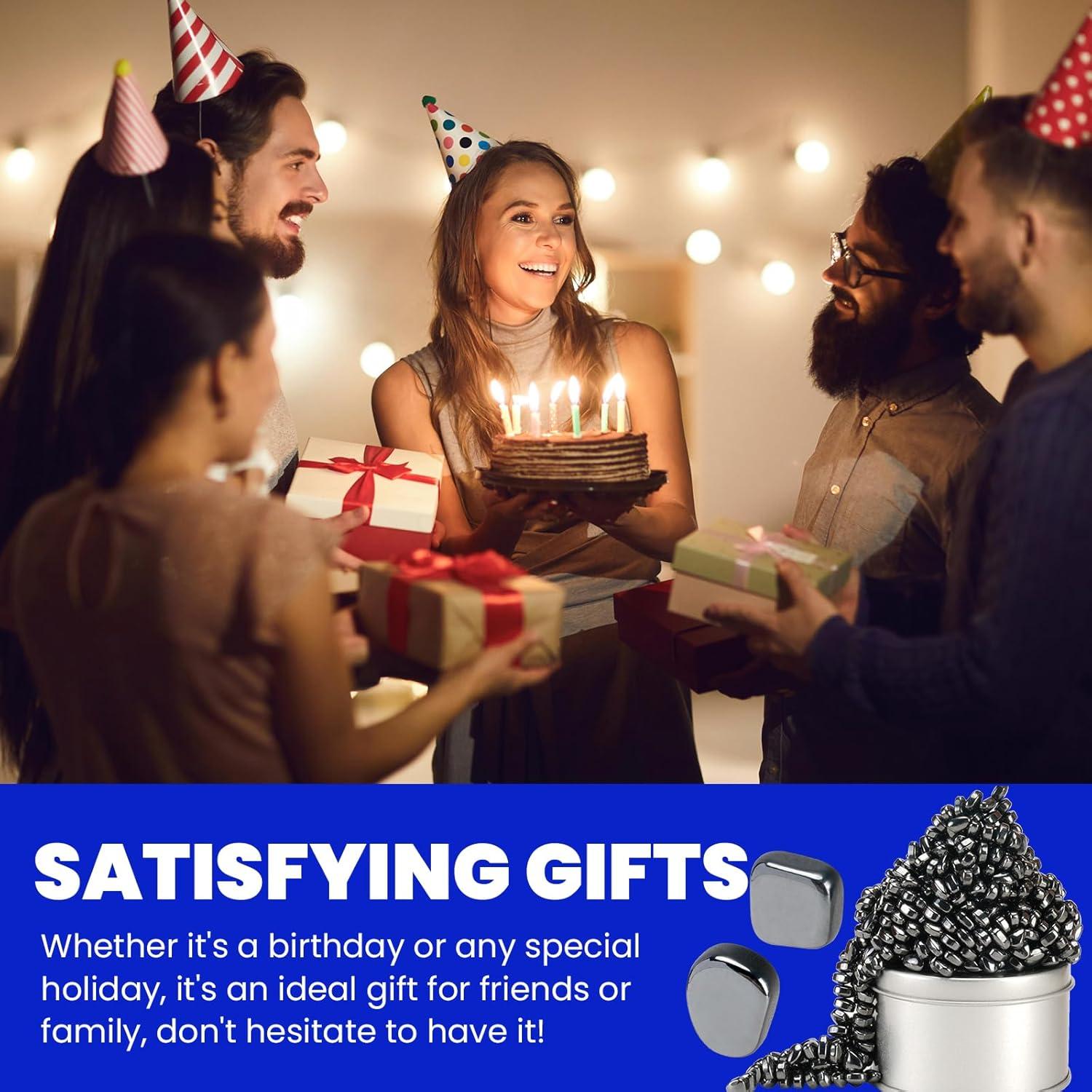 Bolas Magnéticas LECTRUS 600 PCS Juguete Antiestrés Negro