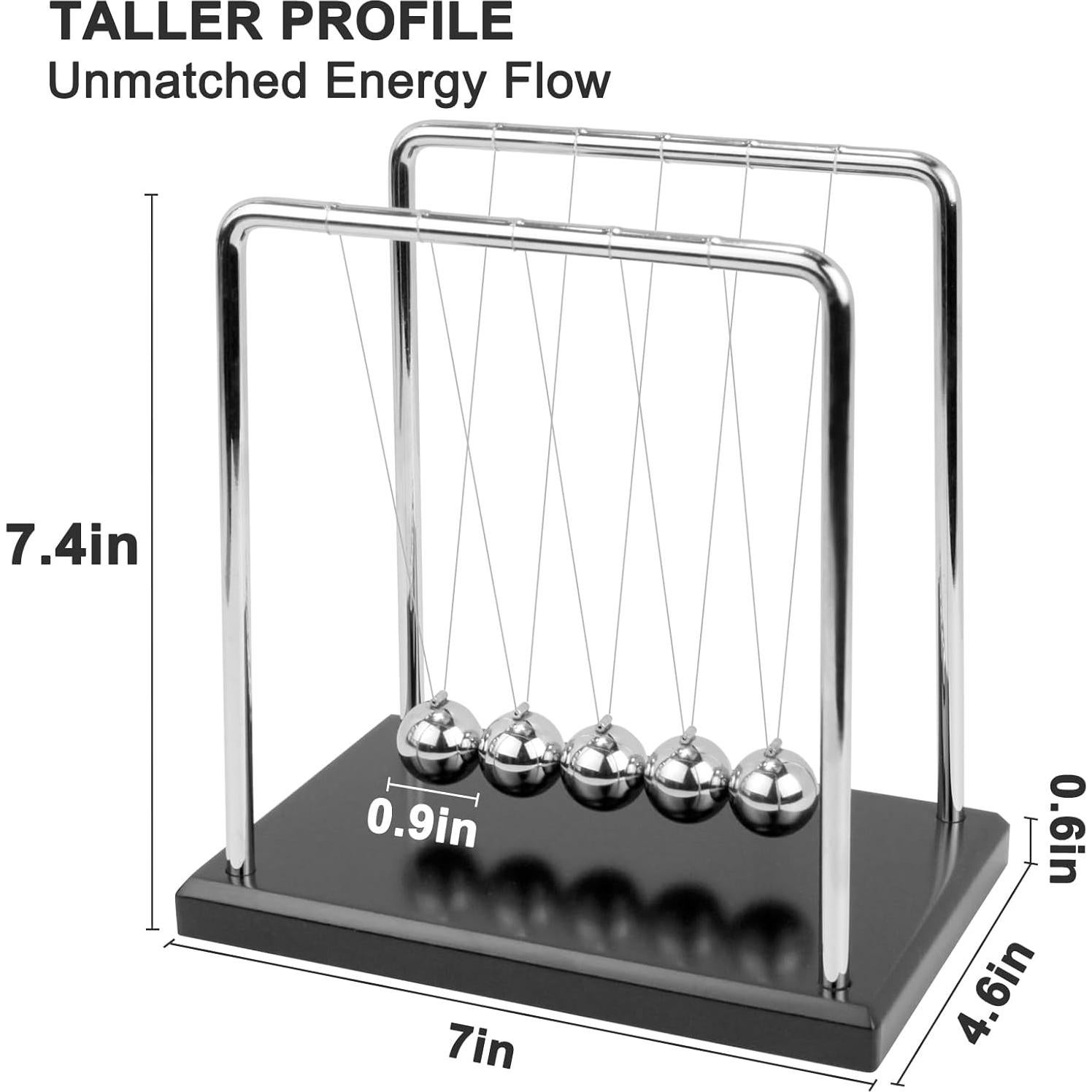 Péndulo de Newton Sealive - Decoración de Escritorio 19x12cm