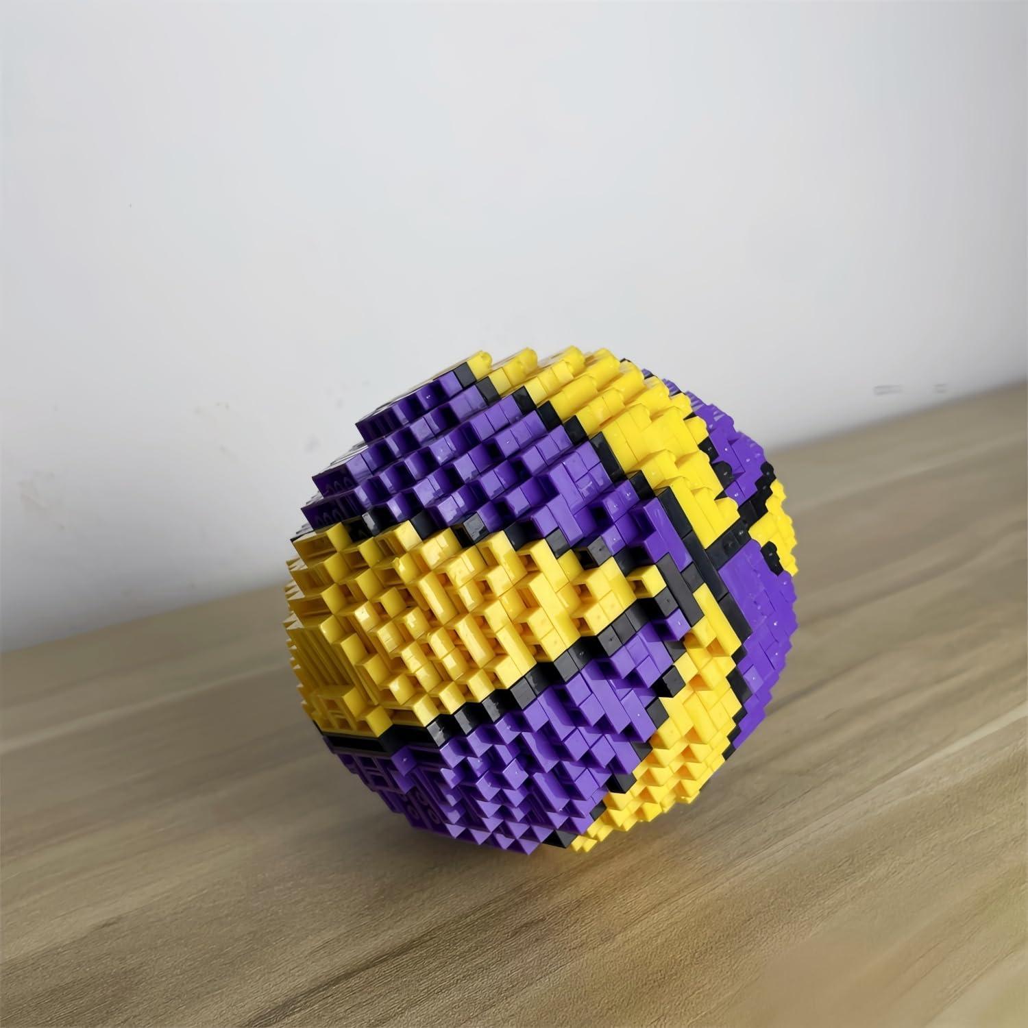 Mini Set de Construcción Baloncesto JIZHICHUANGXIANG 900+ Piezas