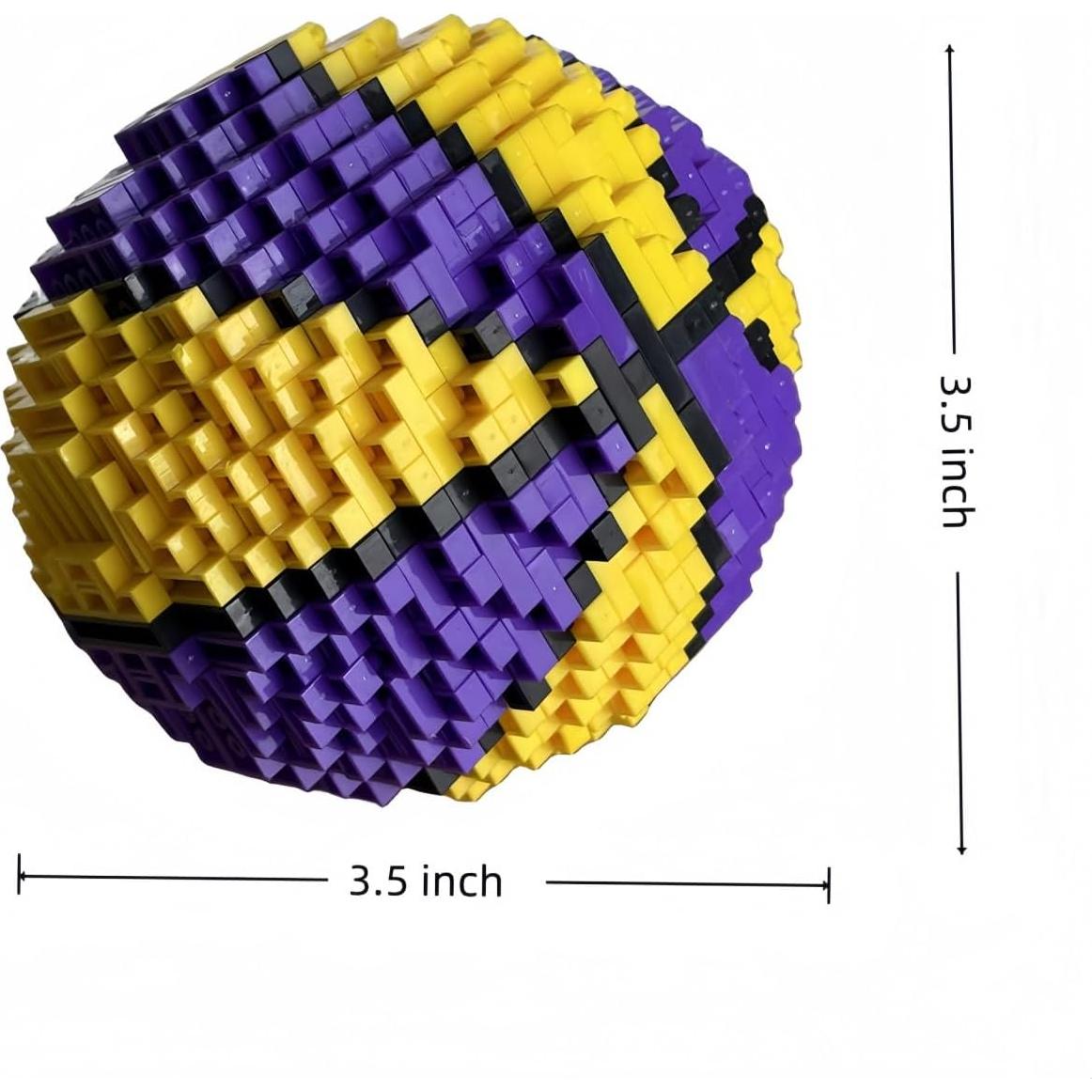 Mini Set de Construcción Baloncesto JIZHICHUANGXIANG 900+ Piezas