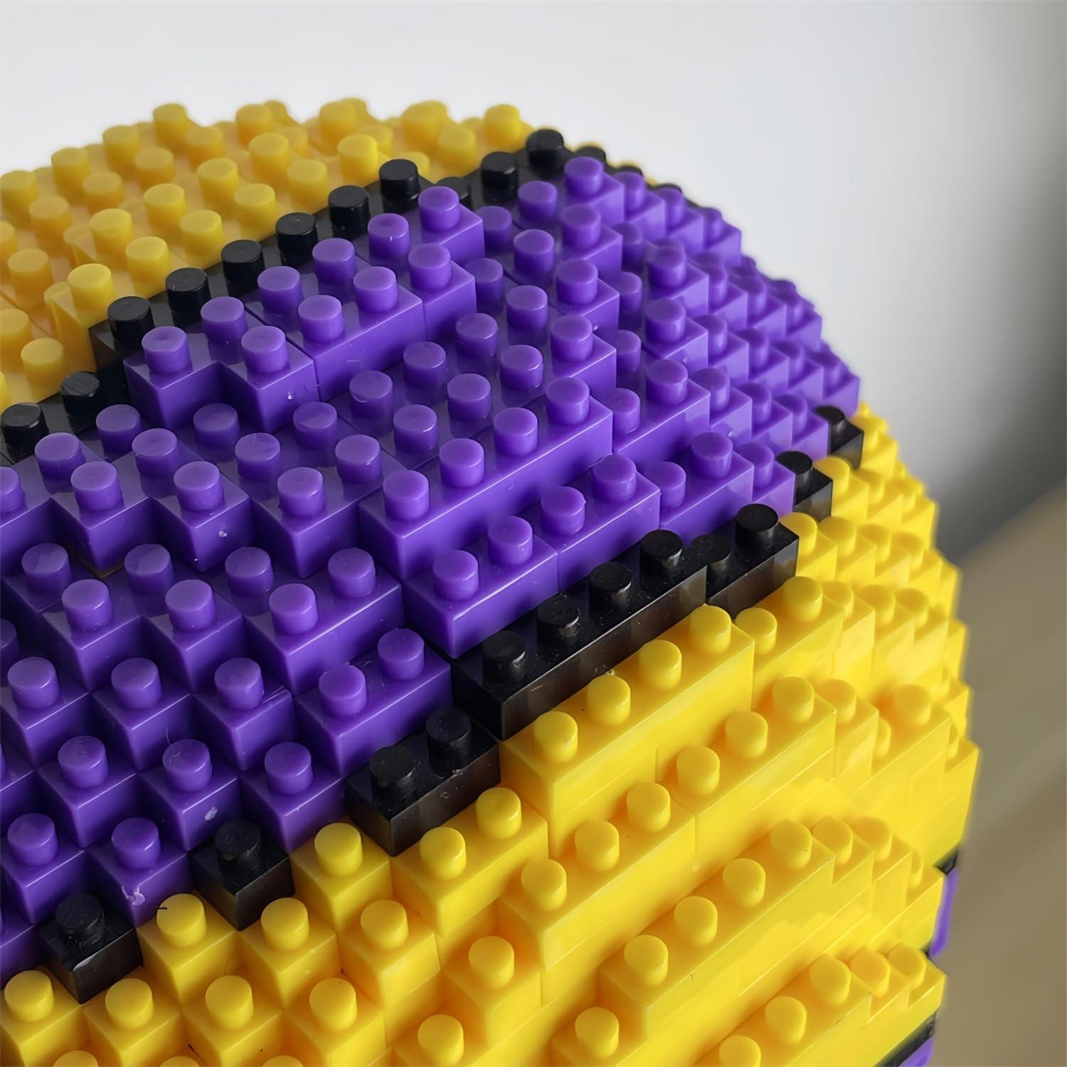 Mini Set de Construcción Baloncesto JIZHICHUANGXIANG 900+ Piezas