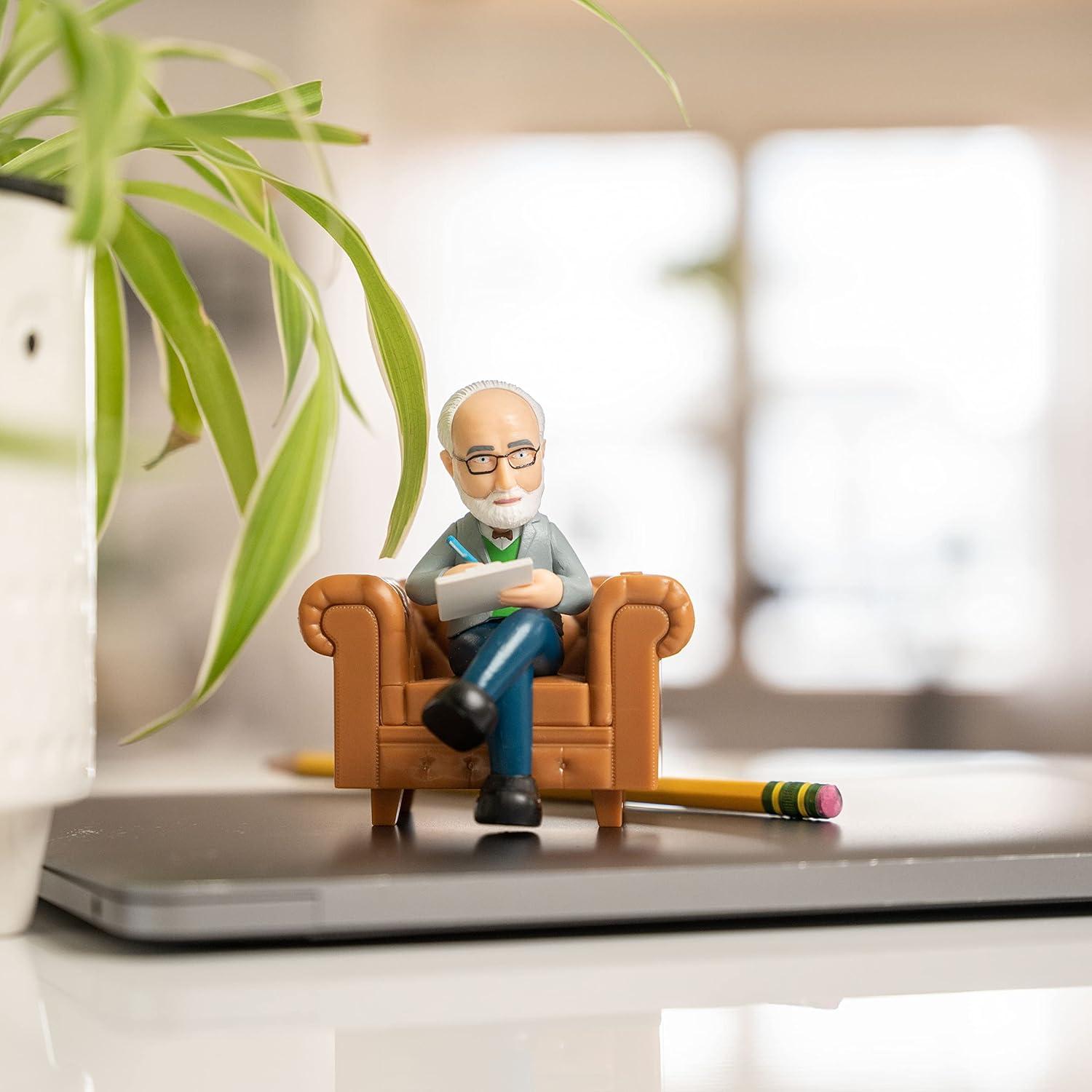 Terapeuta de Escritorio NPW con 16 Frases de Apoyo Emocional