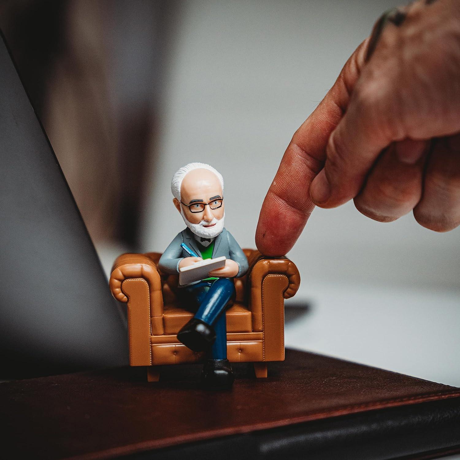 Terapeuta de Escritorio NPW con 16 Frases de Apoyo Emocional