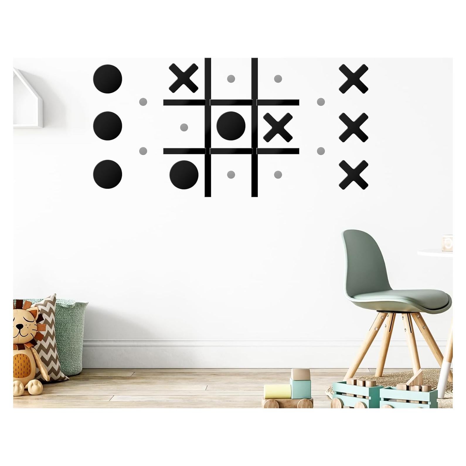 Juego de Tres en Raya Magnético HHH HIKECUCAN para Pared 42x43cm