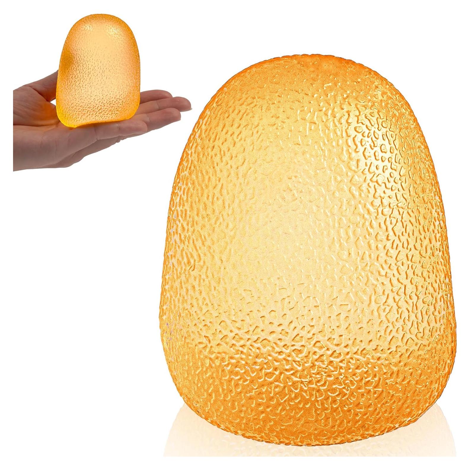 GummiFlex Mega Juguete Antiestrés Amarillo 8.9 cm - Gel Denso