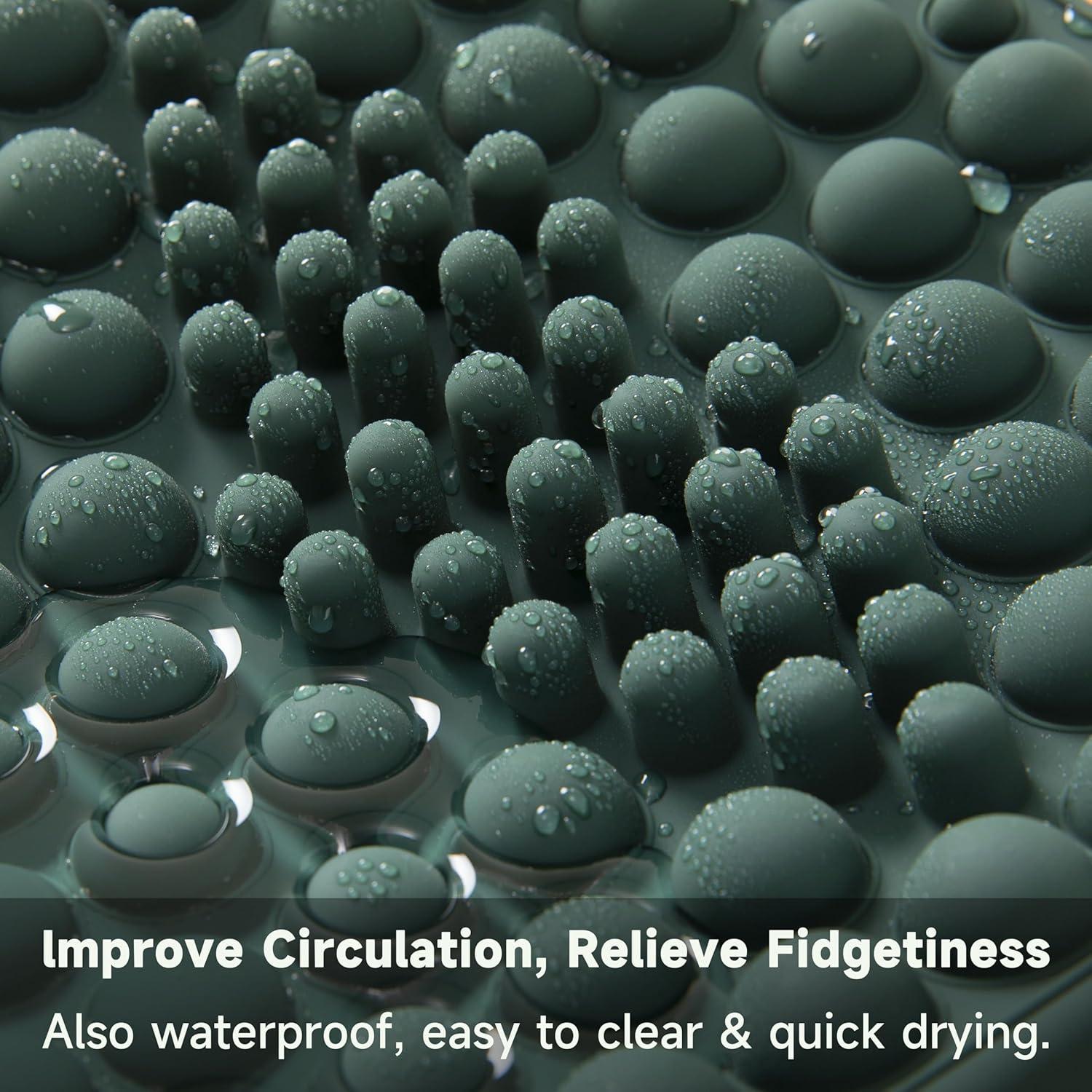 Reposapiés DIKDOC de Silicona Ergonómico para Oficina 42.7cm