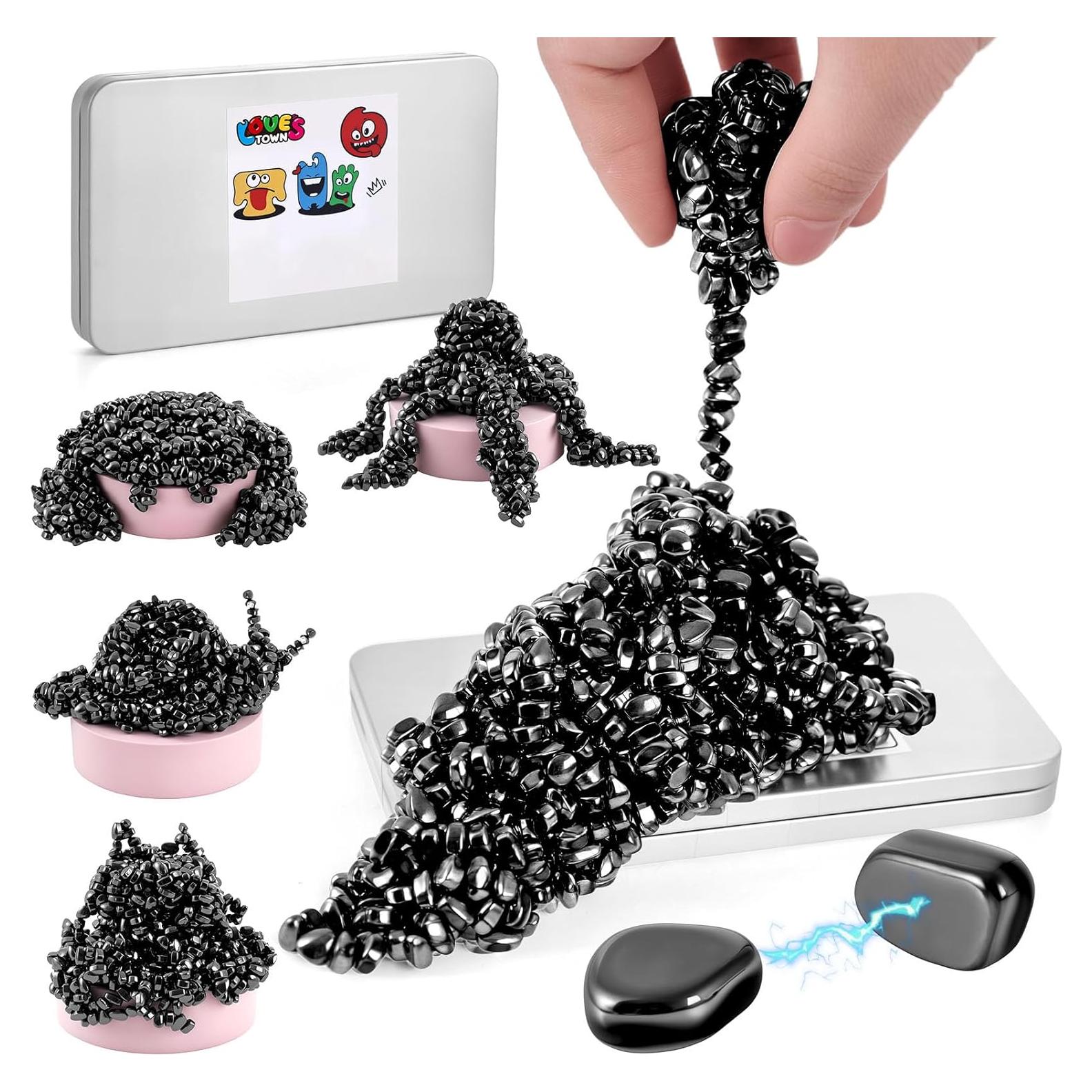 Juguete Antiestrés Magnético LOVESTOWN 550PCS Negro