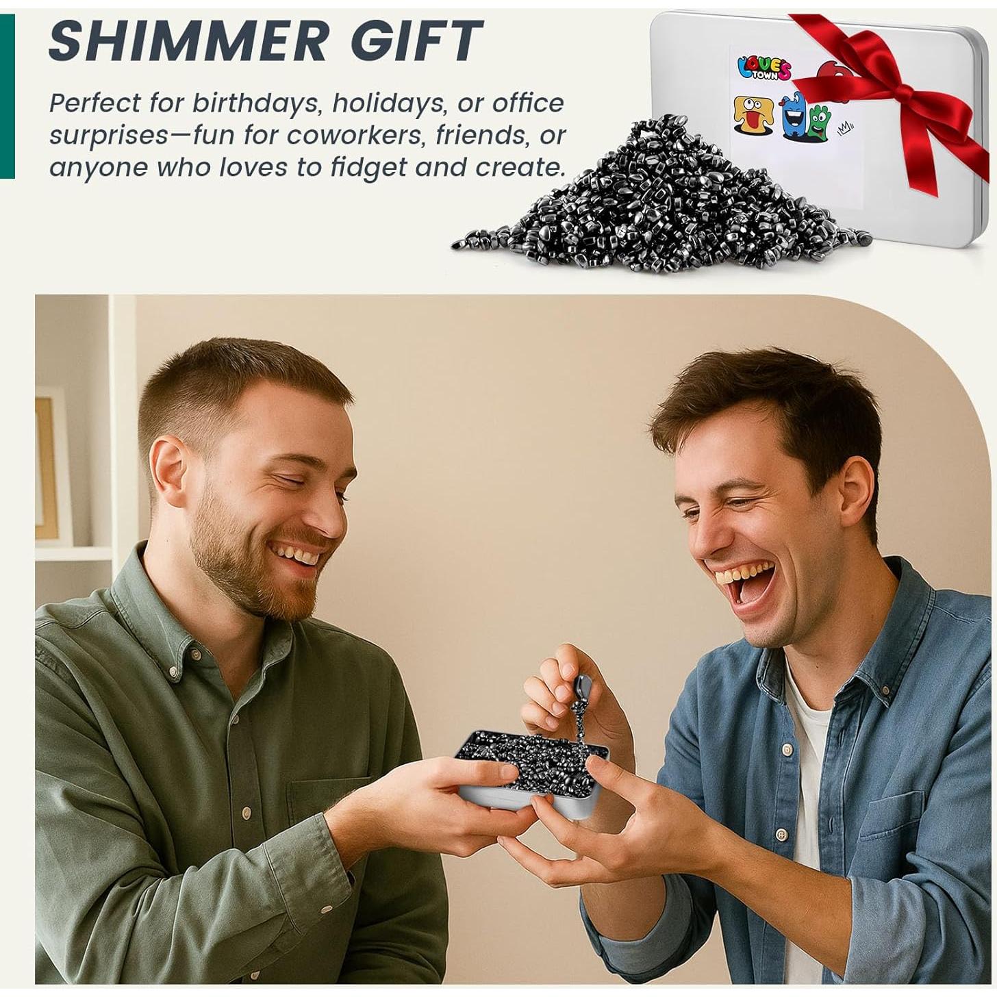 Juguete Antiestrés Magnético LOVESTOWN 550PCS Negro